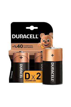 Duracell Basic D Boy Pil 2Li