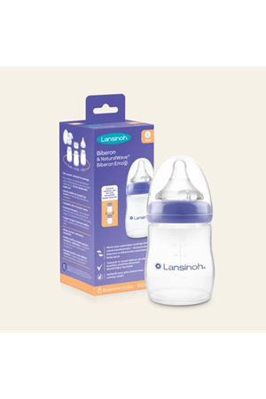 Lansinoh Biberon Natural Wawe Biberon Emziği 160 ml