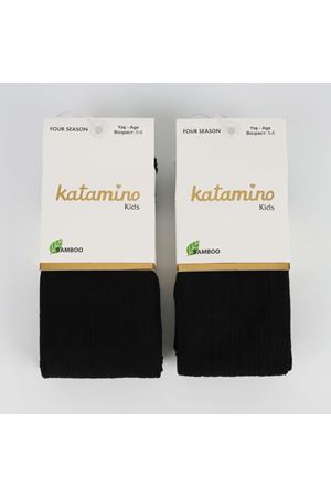 Katamino Beyza Kız Bambu Külotlu 1-5 Yaş K30205 Siyah