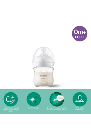 Philips Avent Doğal Tepkili Natural Response Cam Biberon 120 ml 0+ Ay