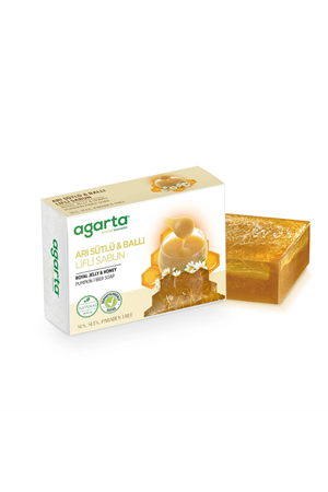 Agarta Arı Sütlü ve Ballı Lifli Sabun 150 Gr