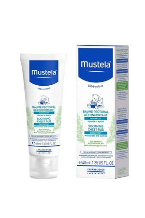 Mustela Soothing Chest Rub (Rahatlatıcı Göğüs Balsamı) 40 ml