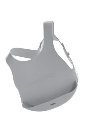 OiOi Silikon Mama Önlüğü Powder Grey