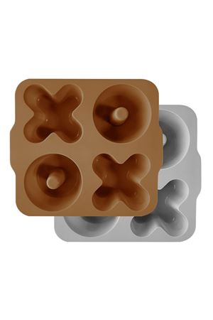 OiOi XOXO Silikon Kek Kalıbı Woody Brown / Powder Grey