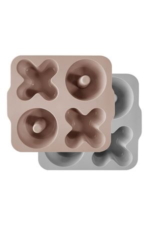OiOi XOXO Silikon Kek Kalıbı Bubble Beige / Powder Grey