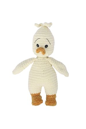 Kadife Amigurumi Organik Ördek Uyku Arkadaşı Oyuncak