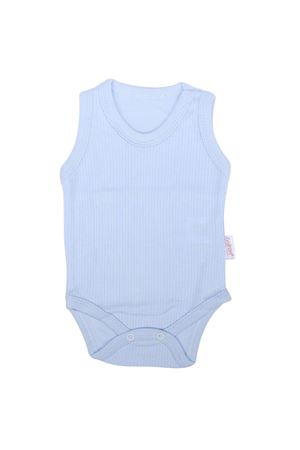 Erkek Bebek Mavi Raporlu Askılı Zıbın