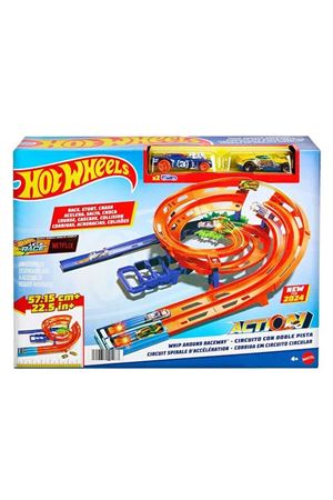 Hot Wheels İkili Yarış ve Akrobasi Pisti HTK17