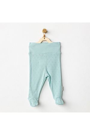 Andywawa AC24706 Jacquard Patikli Bebek Pantolon Green