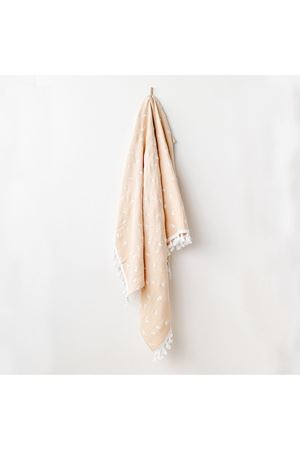 Andywawa AC24513 Müslin Smil All Day 120x90 Bebek Battaniye Beige