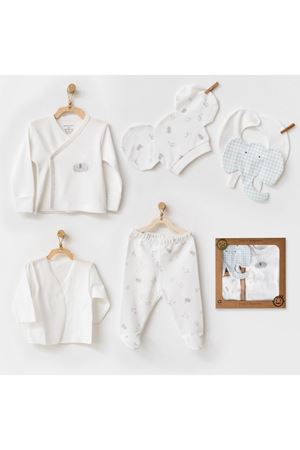 Andywawa AC25260 The Zoo S Balboa 5 Parça Hastane Çıkışı Ekru