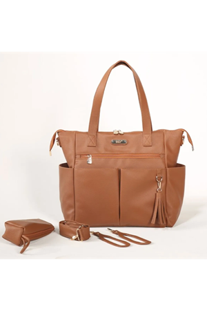 M&Y Victory Deri Anne Bebek Bakım Çantası 7210 Taba