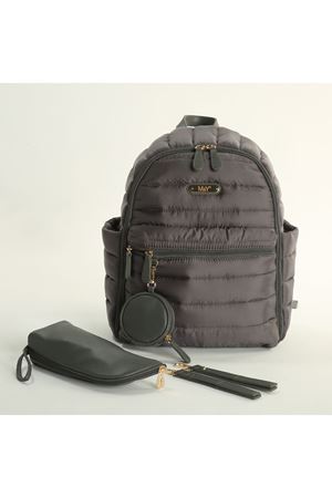 M&Y Puff Anne Bebek Bakım Sırt Çantası 7335 Gri