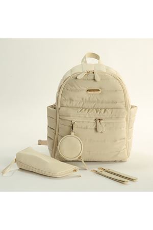 M&Y Puff Anne Bebek Bakım Sırt Çantası 7335 Krem