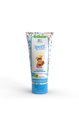 Babyton Bebek ve Çocuklar İçin Suya Dayanıklı Güneş Koruyucu Krem 100 ml