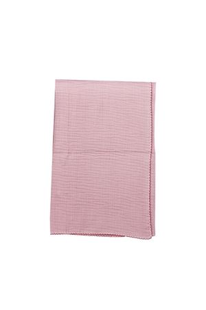 Gül Kurusu Dört Kat Müslin Battaniye 80x90 cm