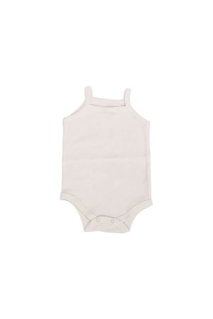 Kız Bebek Kırık Beyaz İp Askılı Çıt Çıtlı Badi Zıbın