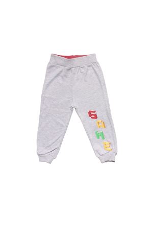 Erkek Çocuk Gri Game On Baskılı Tek Alt Eşofman