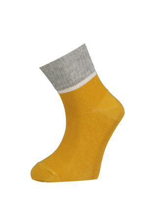 Bibaby Biorganic Lady Yaş Kısa Soket Çorap 68423 Hardal