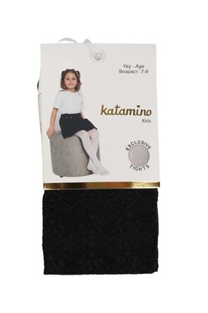 Katamino Sidney Desenli İnce Kız Külotlu k62291 Siyah