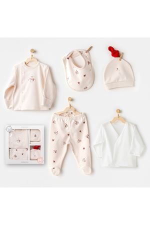 Andywawa AC25340 Penguin 5'Li Hastane Çıkışı Ekru