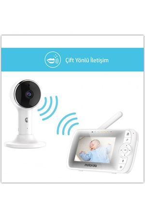 Motorola WM-LUX64 Wifi Connect 4.3 FHD LCD Dijital Bebek Kamerası