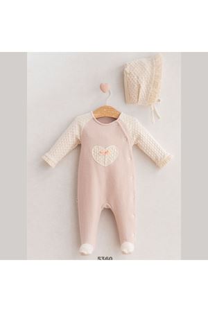 Tongs Baby Cheerful Lace Tulum 5360 Gül Kurusu