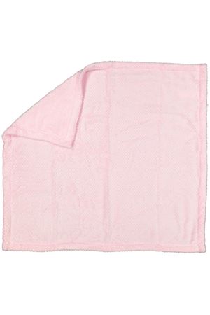 Kız Bebek Pembe Angora Peluş Battaniye 90x95