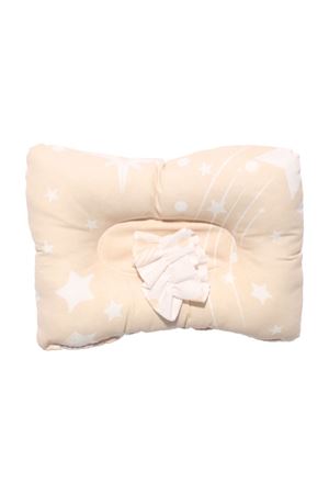 Erkek Bebek Kahve Beyaz Yıldızlı Desenli Emzirme Yastığı