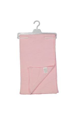 Pembe Dört Kat Müslin Battaniye 80x90 cm