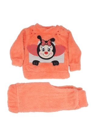 Kız Bebek Somon Uğur Böcekli Welsoft 2'li Peluş Takım