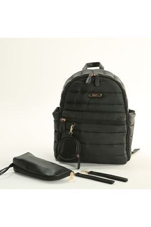 M&Y Puff Anne Bebek Bakım Sırt Çantası 7335 Siyah