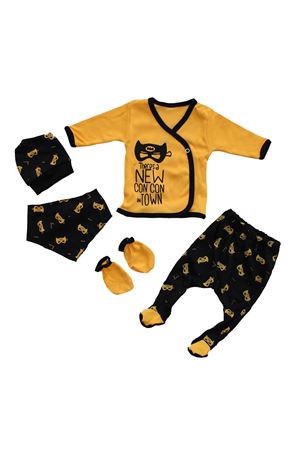 Sarı NewBatinTown 5'li Hastane Çıkış Seti