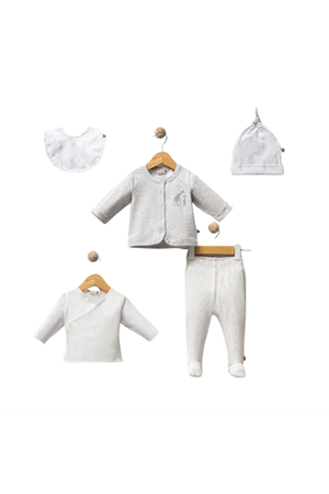 Tost Tale The Giraffe 5 Parça Hastane Çıkışı Grey