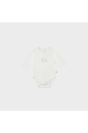 Bibaby Biorganic Penguin Club Bebek Body 56003 Ekru Gri