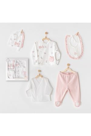 Andywawa AC25960 Fairy 5 Parça Hastane Çıkışı Pink