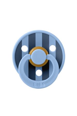 Bibs Studio Colour Block Kauçuk Emzik 0-6 Ay Sky Blue