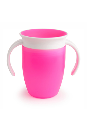 Munchkin Mucize 360° Alıştırma Bardağı 6 Ay+ 207 ml Pembe