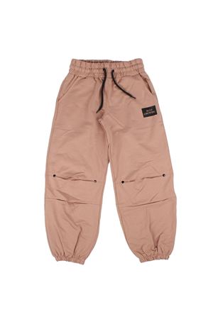 Kız Çocuk Somon Paçası Beli Lastikli Diz Detaylı Tek Alt