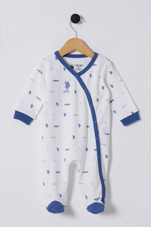 U.S Polo Bebek Tulum USB2248 Beyaz