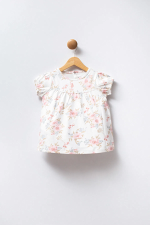 U.S Polo Bebek Elbise USB2417 Beyaz