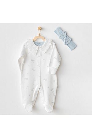 Andywawa AC25644 Cuddly Bunny Bear Tulum Takım Ekru