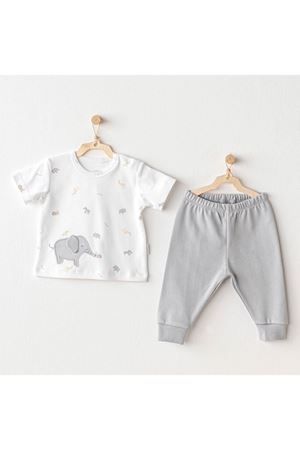 Andywawa AC25809 Little King 2'Li Takım Grey