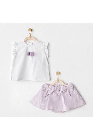 Andywawa AC25575 Magical Butterlfy 2'Li Bebe Takım Lila