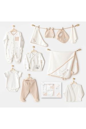 Andywawa AC25851 Happy Animals 10'Lu Hastane Çıkışı Ekru