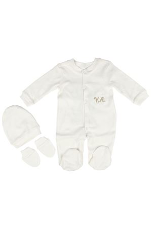 İsme Özel Kahve Taç Nakışlı Bereli Eldivenli Tulum