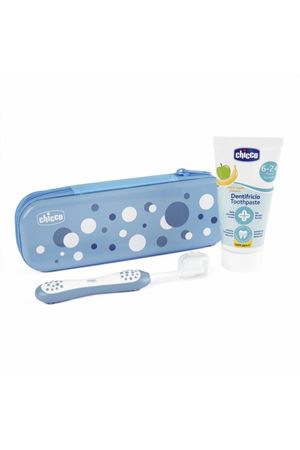 Chicco Diş Fırçası Seti 6+ Ay Blue