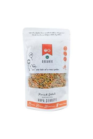OG Natural Organik Karışık Sebzeli Bakliyat Unlu Arpa Şehriye 250 Gr