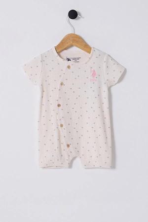 U.S Polo Bebek Tulum USB2375 Beyaz