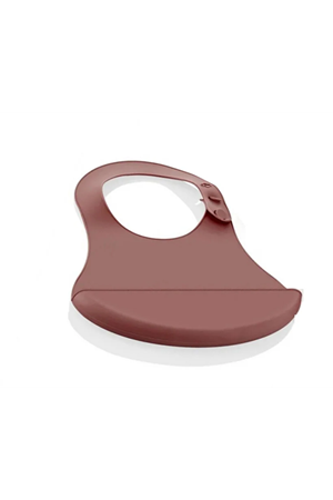 BabyJem Mini Silikon Önlük 718 Mocha